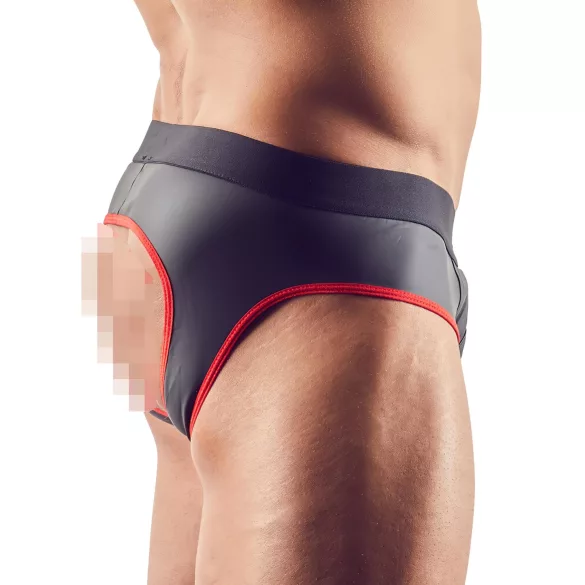 Svenjoyment - jockstrap ouvert - noir