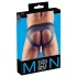 Svenjoyment - jockstrap ouvert - noir et bleu - M