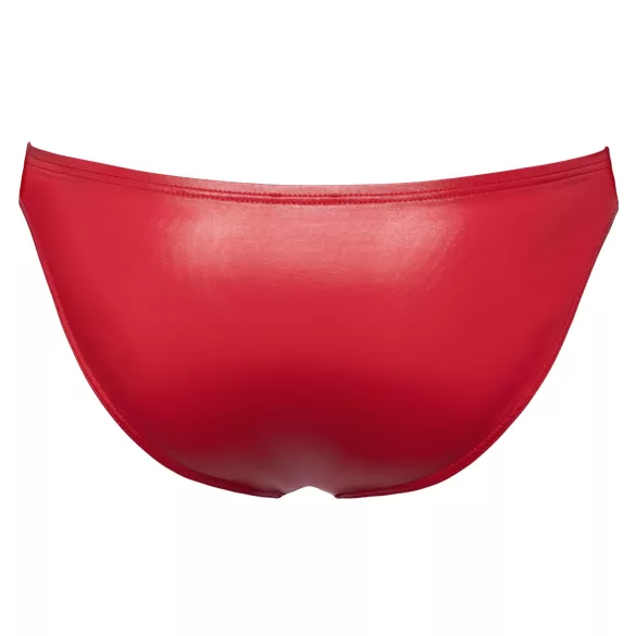 Svenjoyment - slip homme à lacets - noir et rouge