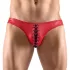 Svenjoyment - slip homme à lacets - noir et rouge - M