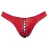 Svenjoyment - Boxer homme noir à lacets (rouge) - L