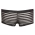 Boxer homme transparent rayé - noir - M