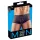 Boxer homme transparent rayé - noir - XL