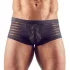 Boxer homme transparent rayé - noir - XL