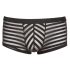 Boxer transparent rayé (noir) - XXL