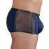 NEK - boxer homme résille noire à laçage - bleu