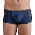 NEK - boxer homme résille noire à laçage - bleu - M