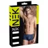 NEK - boxer homme résille noire à laçage - bleu - L