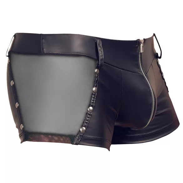 Svenjoyment - boxer homme brillant - noir