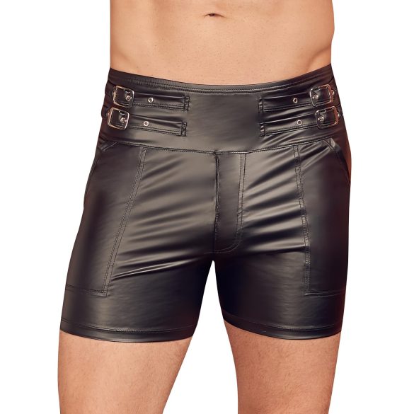 NEK - boxer homme long - fermeture métallique - noir