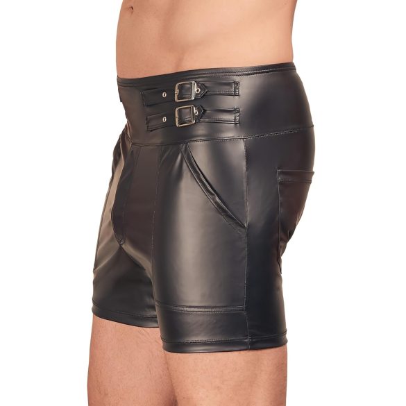 NEK - boxer homme long - fermeture métallique - noir