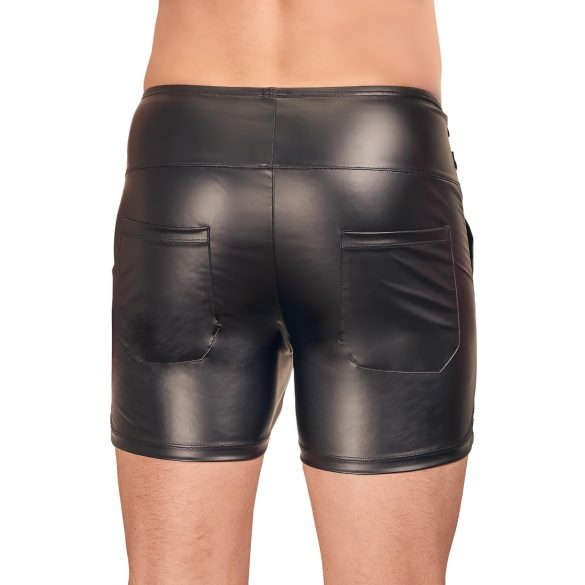 NEK - boxer homme long - fermeture métallique - noir