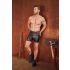 NEK - Short homme allongé avec boucle métallique (noir) - M