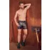 NEK - boxer homme long - fermeture métallique - noir - L