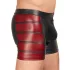 NEK - boxer zippé homme - bandes rouges latérales - noir