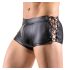 Svenjoyment - Boxer mat à lacets latéraux (noir)