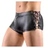 Svenjoyment - boxer homme laçage côté - effet mat - noir