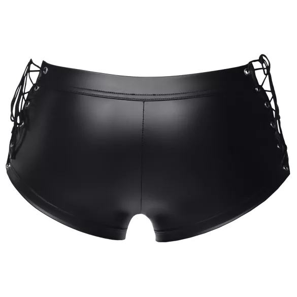 Svenjoyment - boxer homme laçage côté - effet mat - noir