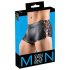 Svenjoyment - boxer homme laçage côté - effet mat - noir - M