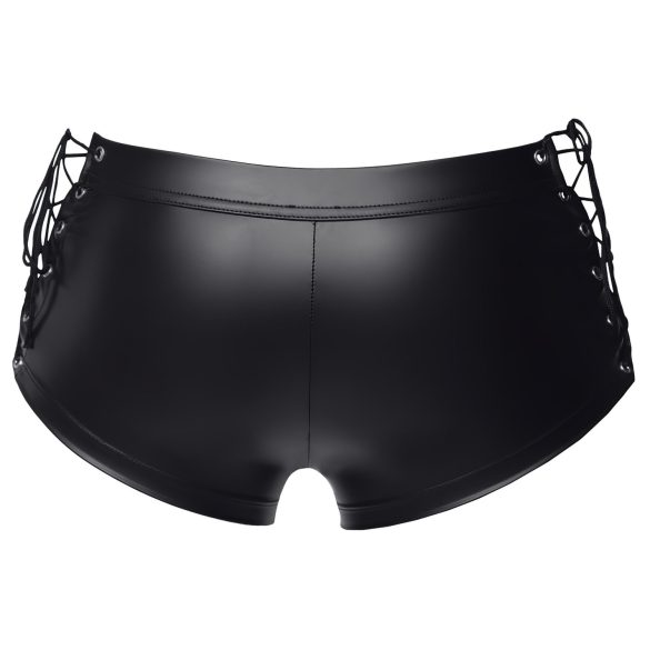 Svenjoyment - boxer homme laçage côté - effet mat - noir - M
