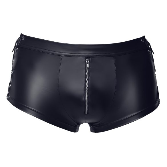 Svenjoyment - boxer homme laçage côté - effet mat - noir - XL