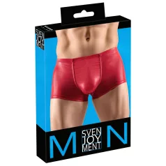 Svenjoyment - boxer push-up homme effet brillant - rouge