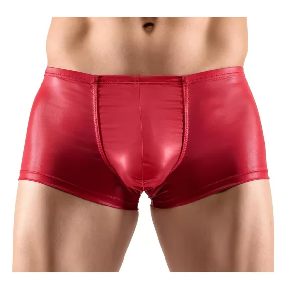 Svenjoyment - boxer push-up homme effet brillant - rouge
