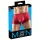 Svenjoyment - boxer push-up homme effet brillant - rouge - M