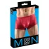 Svenjoyment - boxer push-up homme effet brillant - rouge - M