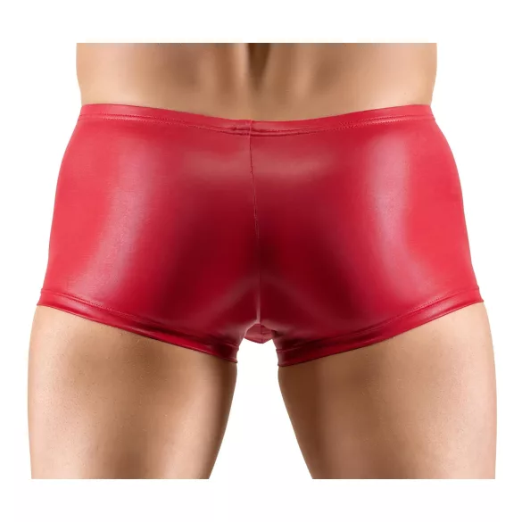 Svenjoyment - boxer push-up homme effet brillant - rouge - M