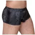 NEK - Boxer noir motif peau de serpent