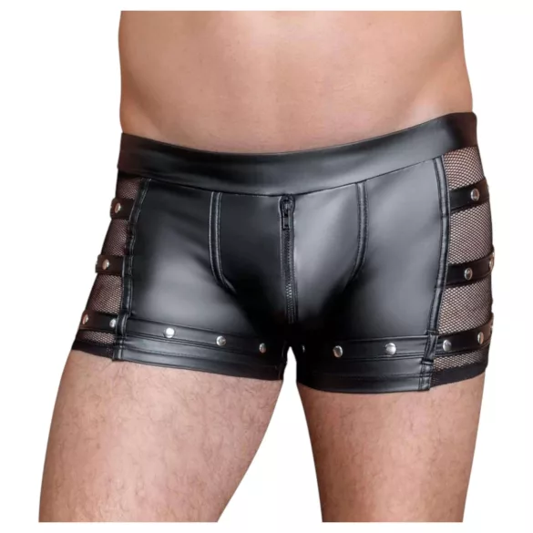 NEK - boxer homme zippé à clous - noir - L