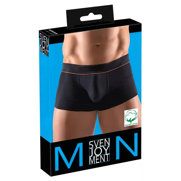 Svenjoyment - Boxer Confort en Coton Bio (Noir) - 2XL