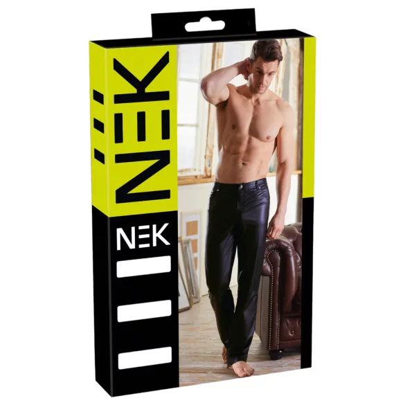 NEK - legging effet brillant - noir