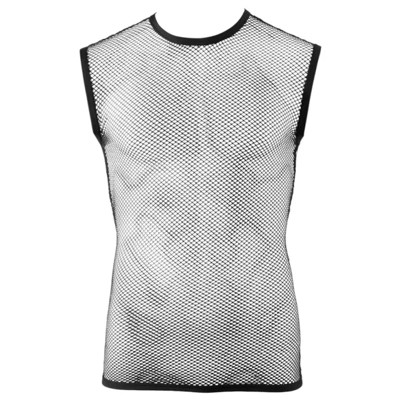 Svenjoyment - haut résille homme - noir