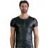 NEK - Haut homme manches courtes, effet mat (noir) - XL