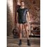 NEK - Haut homme manches courtes, effet mat (noir) - 2XL
