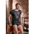 NEK - Haut homme manches courtes, effet mat (noir) - 2XL