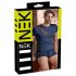 NEK - Haut homme bleu résille à lacets noir - L