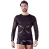 NEK - Haut homme manches longues croisé (noir) - M