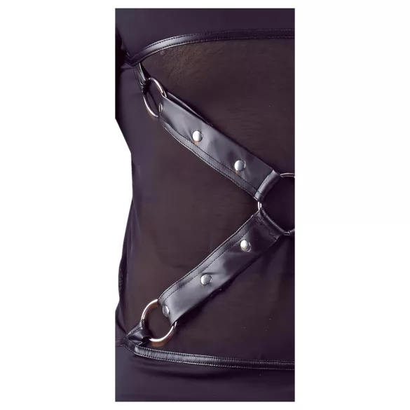 NEK - Haut homme manches longues croisé (noir) - M