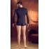 NEK - Haut homme manches longues croisé (noir) - XL