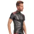 NEK - haut homme zippé - insert rouge - noir - M
