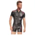 NEK - haut homme zippé - insert rouge - noir - M