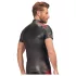 NEK - haut homme zippé - insert rouge - noir - L