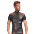 NEK - Veste zippée pour homme avec accents rouges (noire) - XL