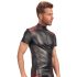 NEK - Veste zippée pour homme avec accents rouges (noire) - XL
