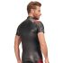 NEK - Veste zippée pour homme avec accents rouges (noire) - XL