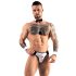 Svenjoyment - string homme serveur - ensemble costume - noir blanc