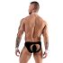 Svenjoyment - string homme serveur - ensemble costume - noir blanc